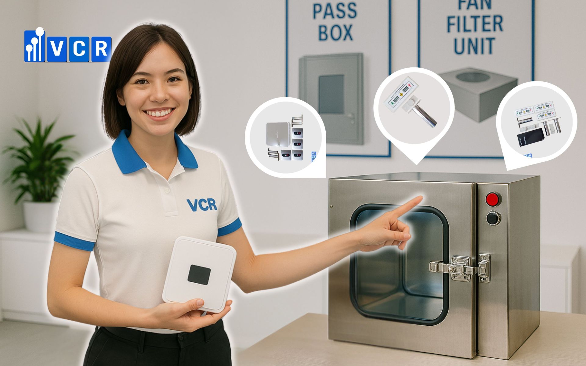 Khóa cửa Pass Box và những điều cần biết