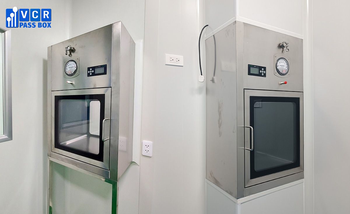 dynamic pass box in pharmaceutical cleanroom