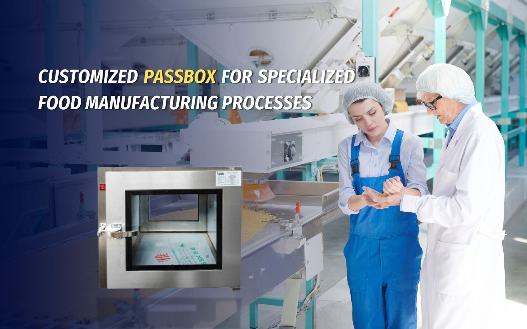 Customized Passbox for Specialized Food Manufacturing Processes