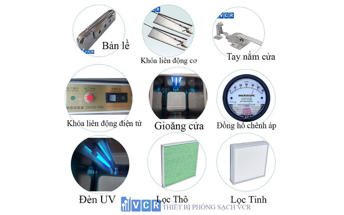 Kiểm tra phụ kiện pass box