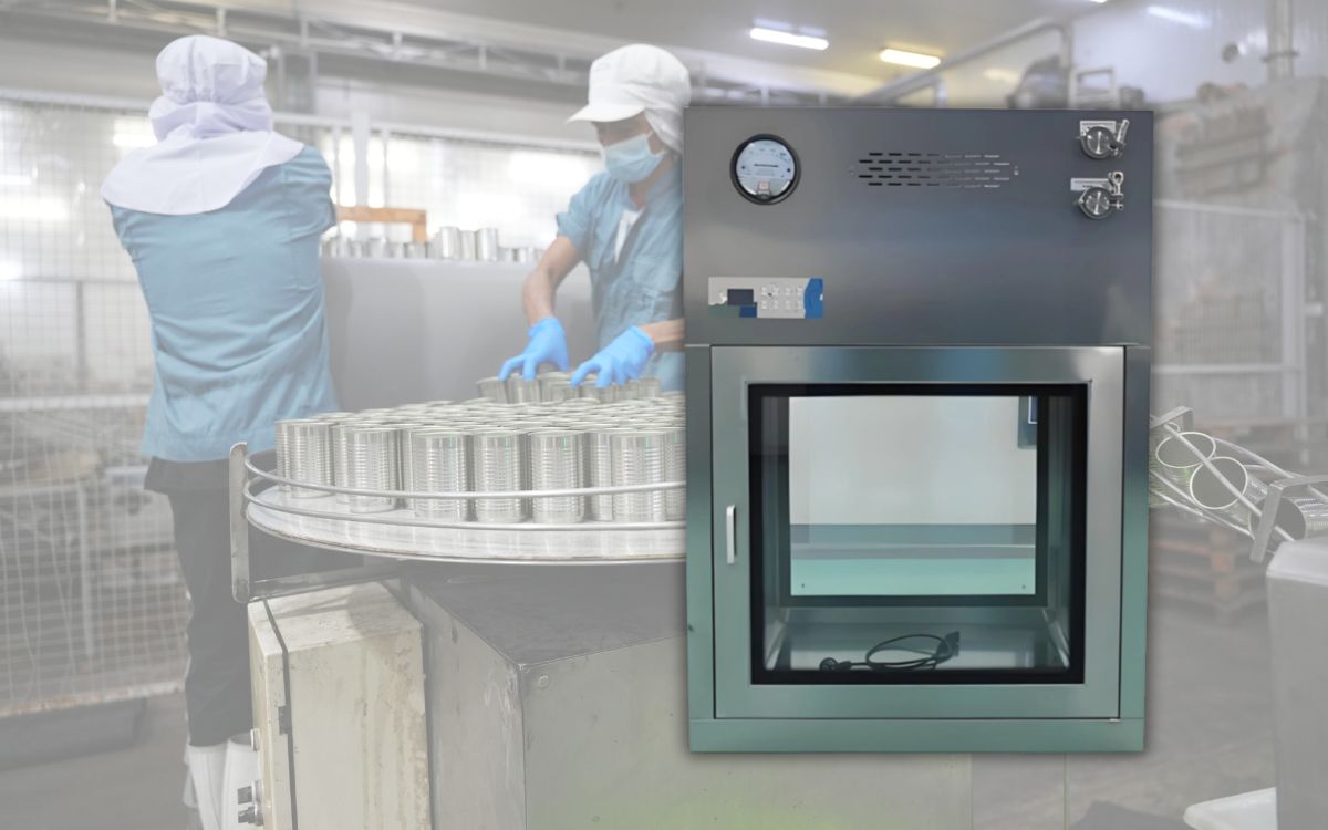 Pass Box trong sản xuất thực phẩm: Đáp ứng HACCP thế nào?