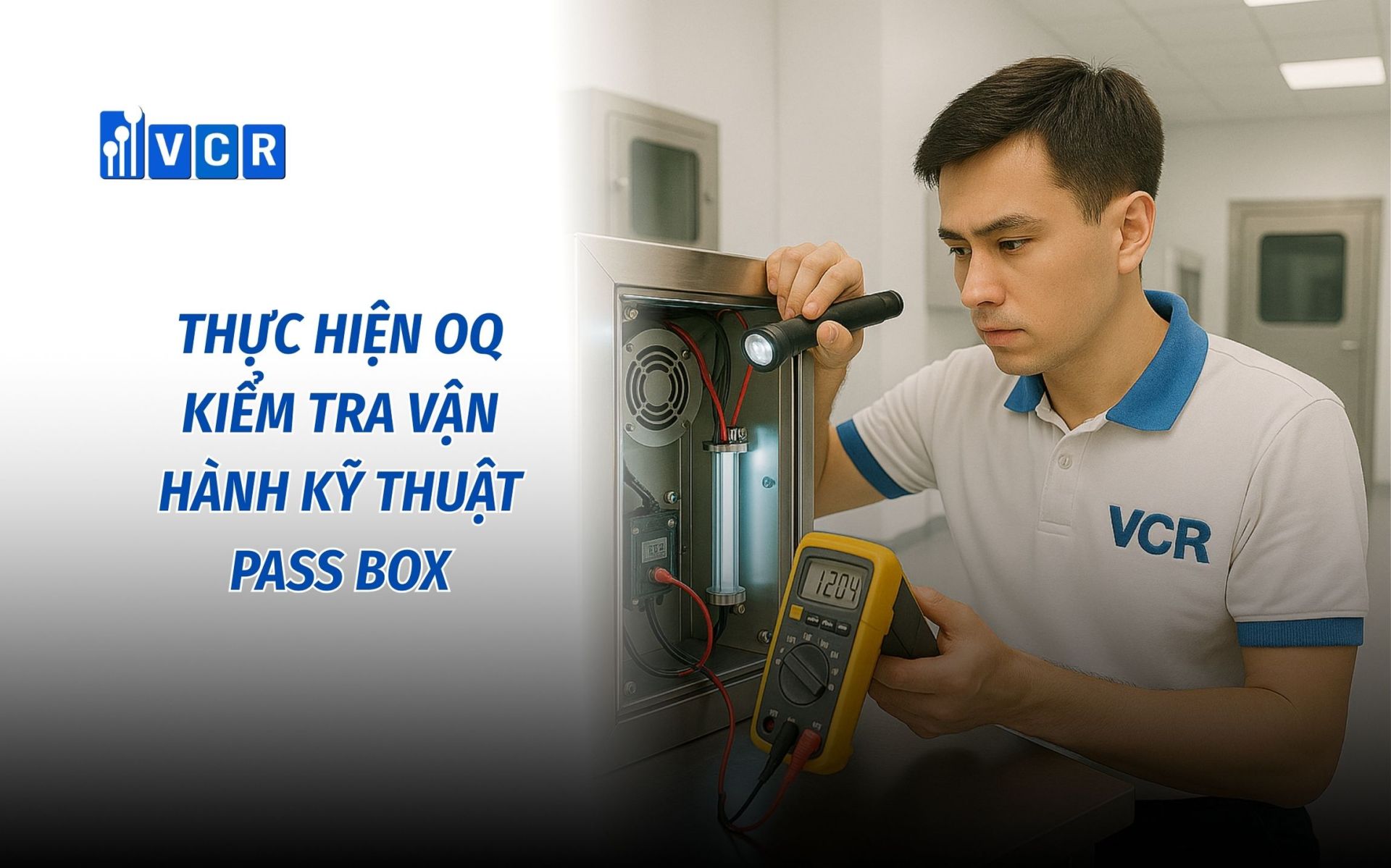 Thực hiện OQ kiểm tra vận hành kỹ thuật Pass Box