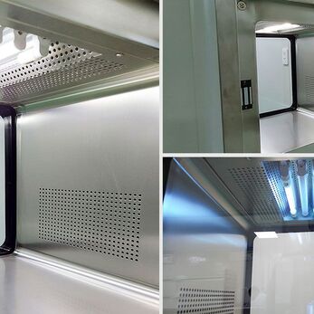 Đèn UV trong Pass Box có thực sự khử khuẩn được vật tư?