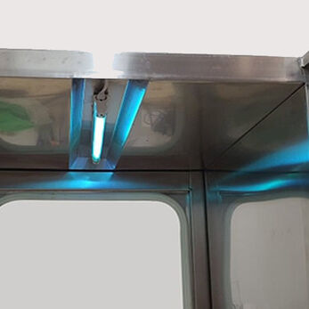 Kiểm tra đèn UV Pass Box