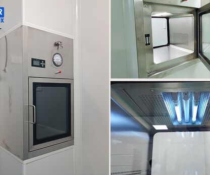 Cách bố trí vật tư trong Dynamic Pass Box để airflow phân bố ổn định
