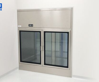 Lắp Pass Box âm tường cần xử lý độ kín như thế nào?