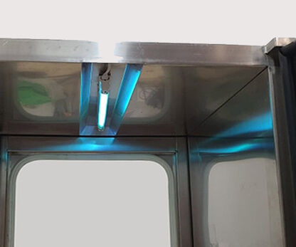 Kiểm tra đèn UV Pass Box