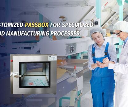 Customized Passbox for Specialized Food Manufacturing Processes