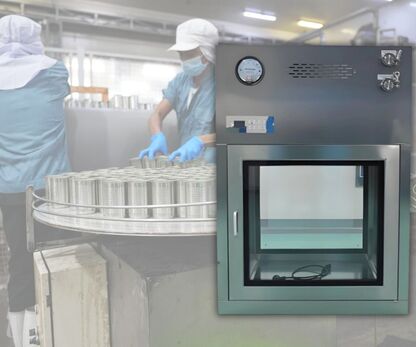 Pass Box trong sản xuất thực phẩm: Đáp ứng HACCP thế nào?