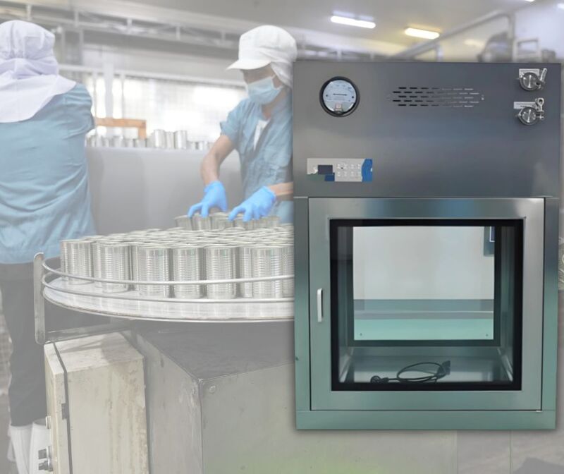 Pass box in food production: How does it meet HACCP?