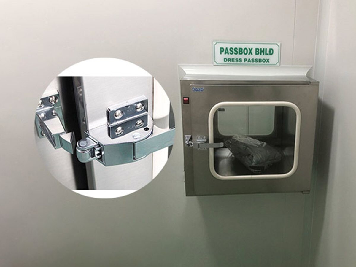 Khóa cửa Pass Box